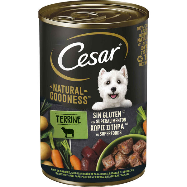 Comida Húmida para Cão Borrego Cesar
