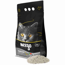 Areia Aglomerante Active Charcoal Plus Weego