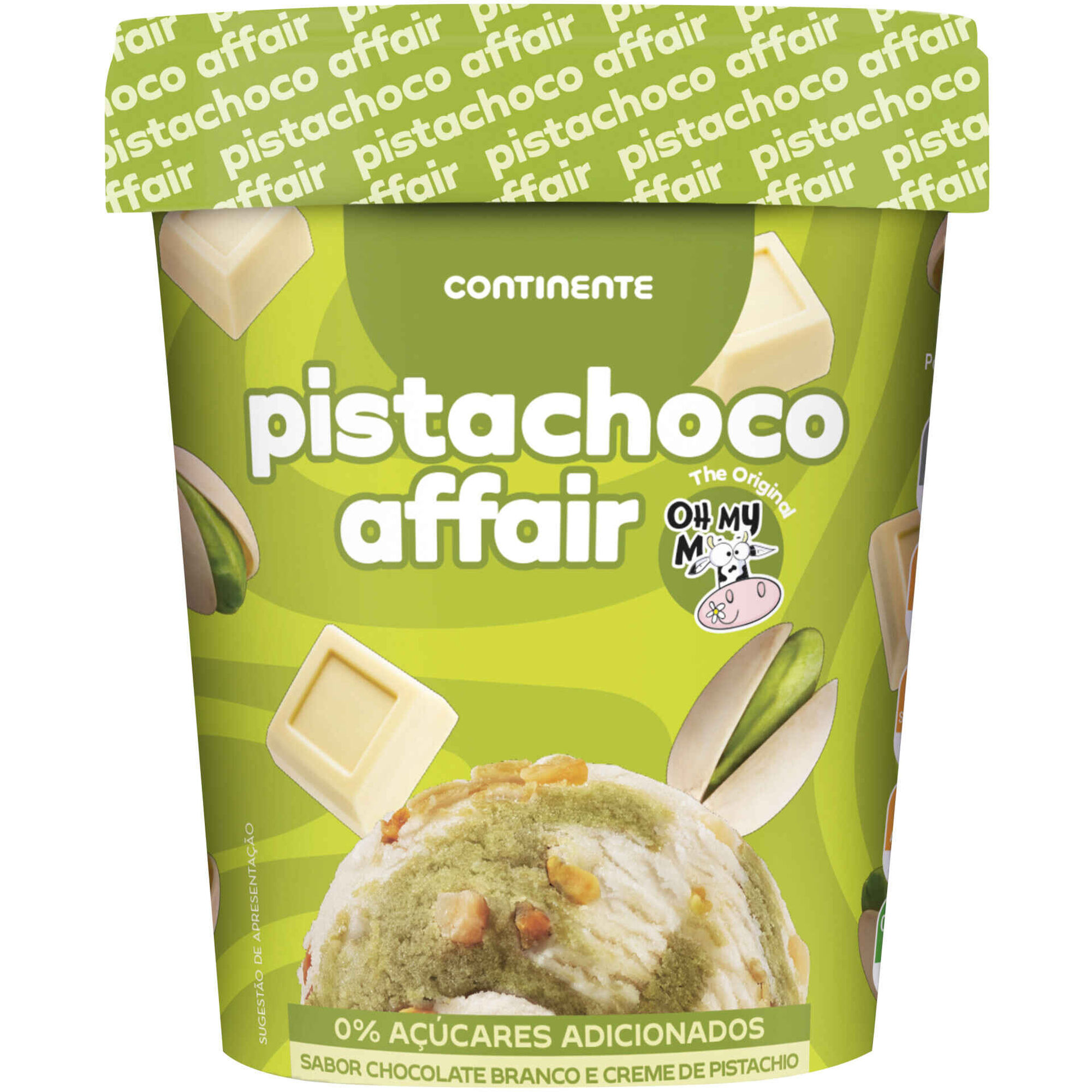 Gelado Chocolate Branco e Pistácio Gelado Chocolate Branco e Pistácio