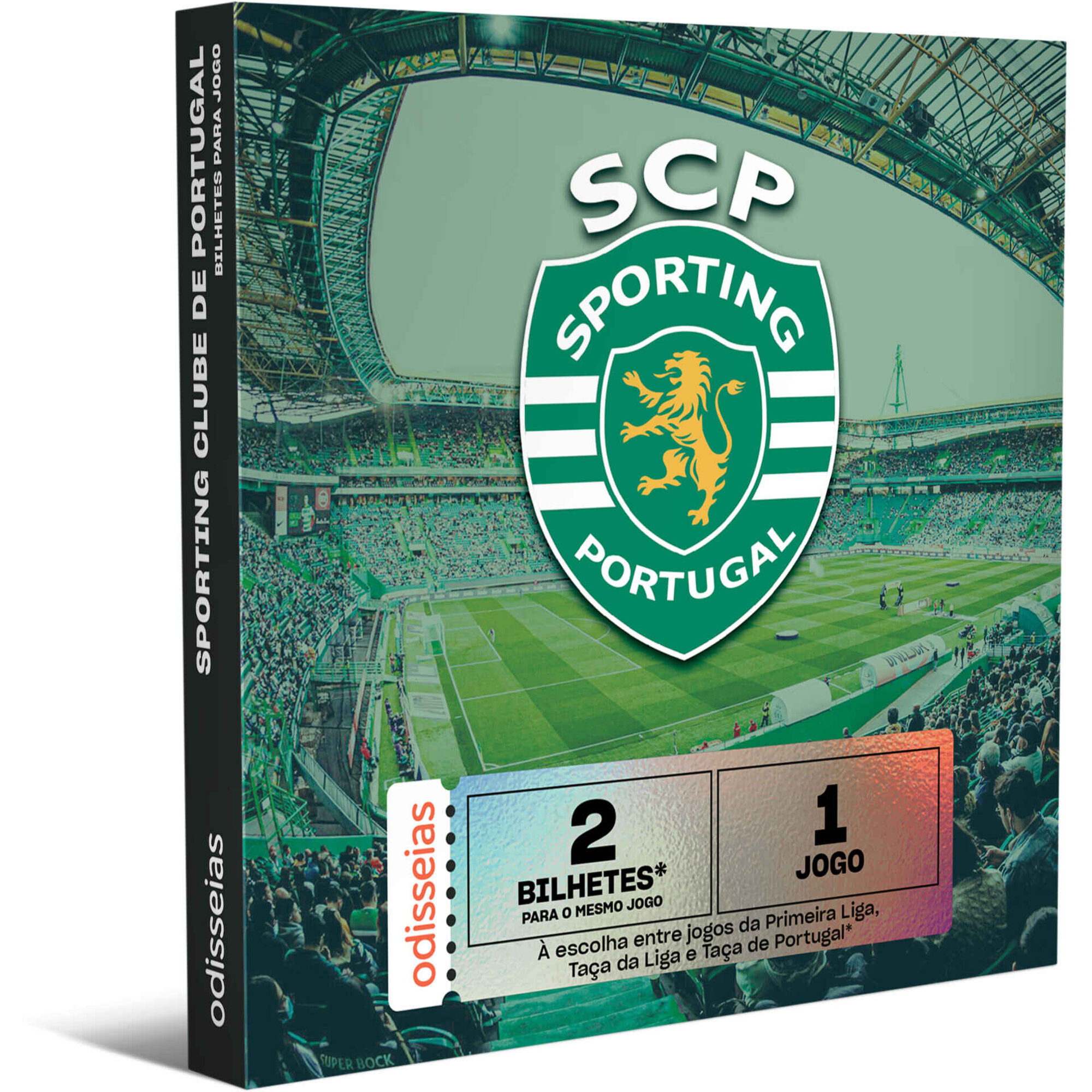 Sporting - 2 Bilhetes para Jogo no Est&aacute;dio de Alvalade Odisseias
