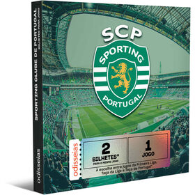 Sporting - 2 Bilhetes para Jogo no Est&aacute;dio de Alvalade Odisseias