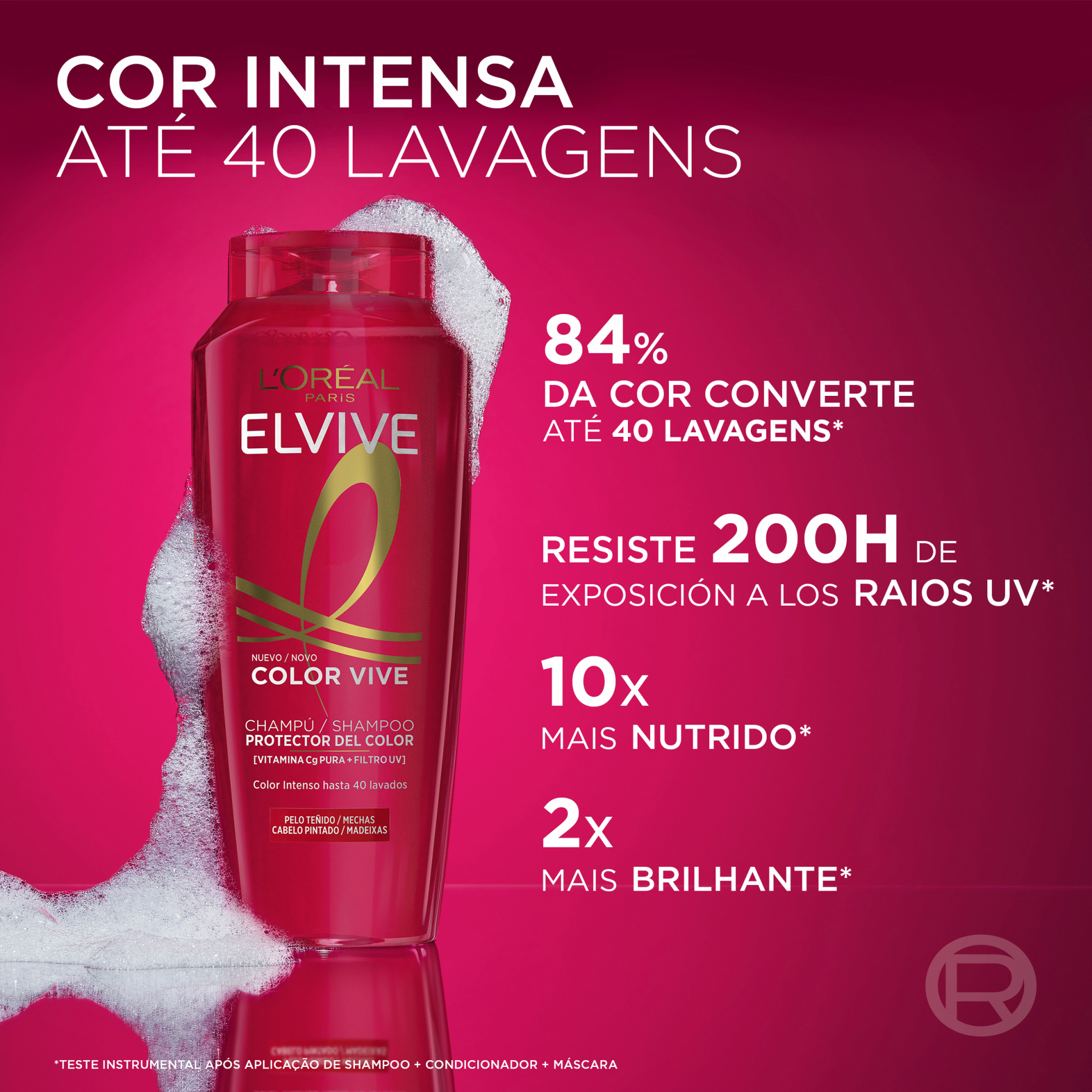 Champ&ocirc; Color Vive L'Or&eacute;al Paris Elvive