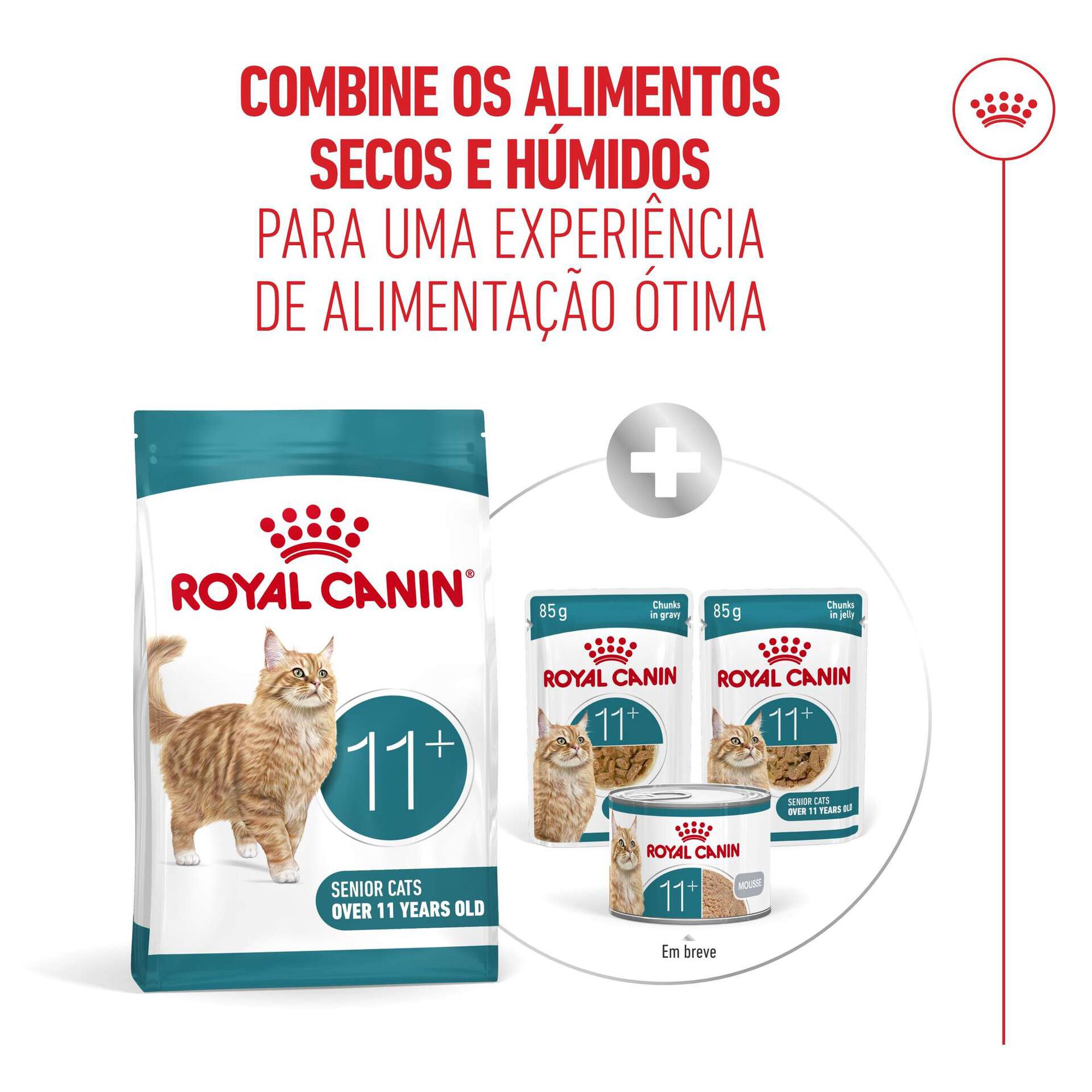 Ra&ccedil;&atilde;o para Gato S&eacute;nior Ageing+11 Royal Canin