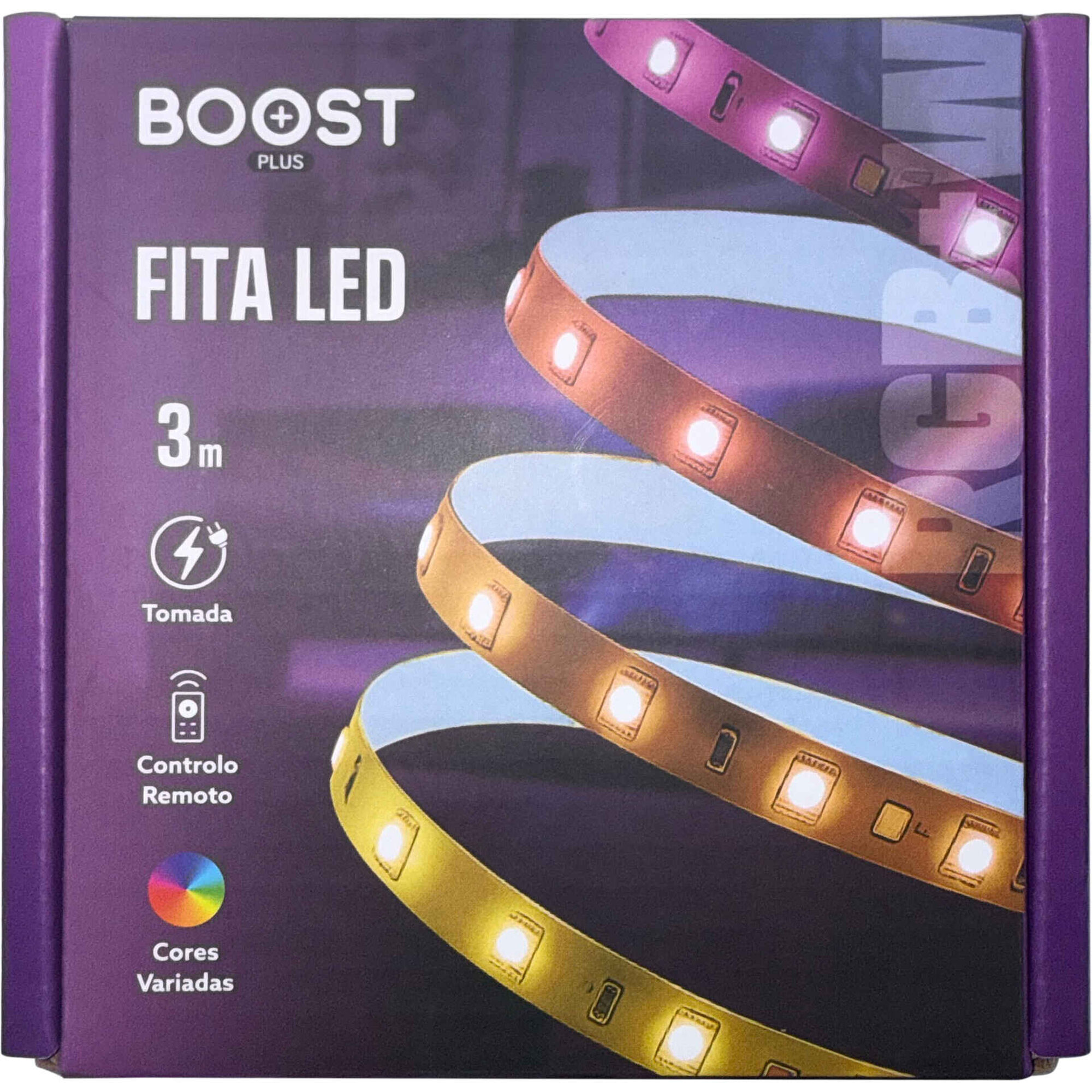 Fita LED RGB 3 m Boost