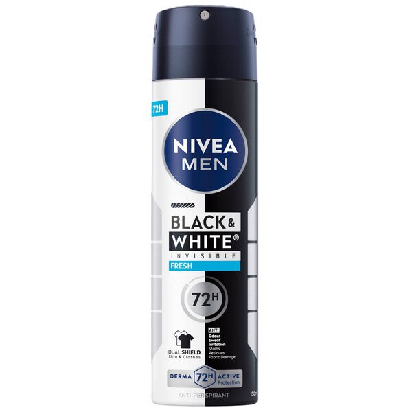 Desodorizante Spray Black & White Active Nivea Men