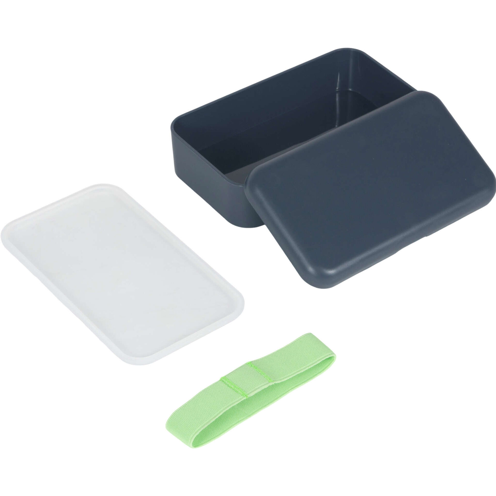 Caixa para Lanche com Utens&iacute;lios Azul Note!
