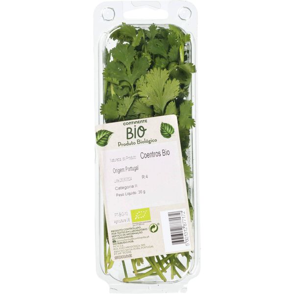 Coentros Biológicos Frescos Continente Bio