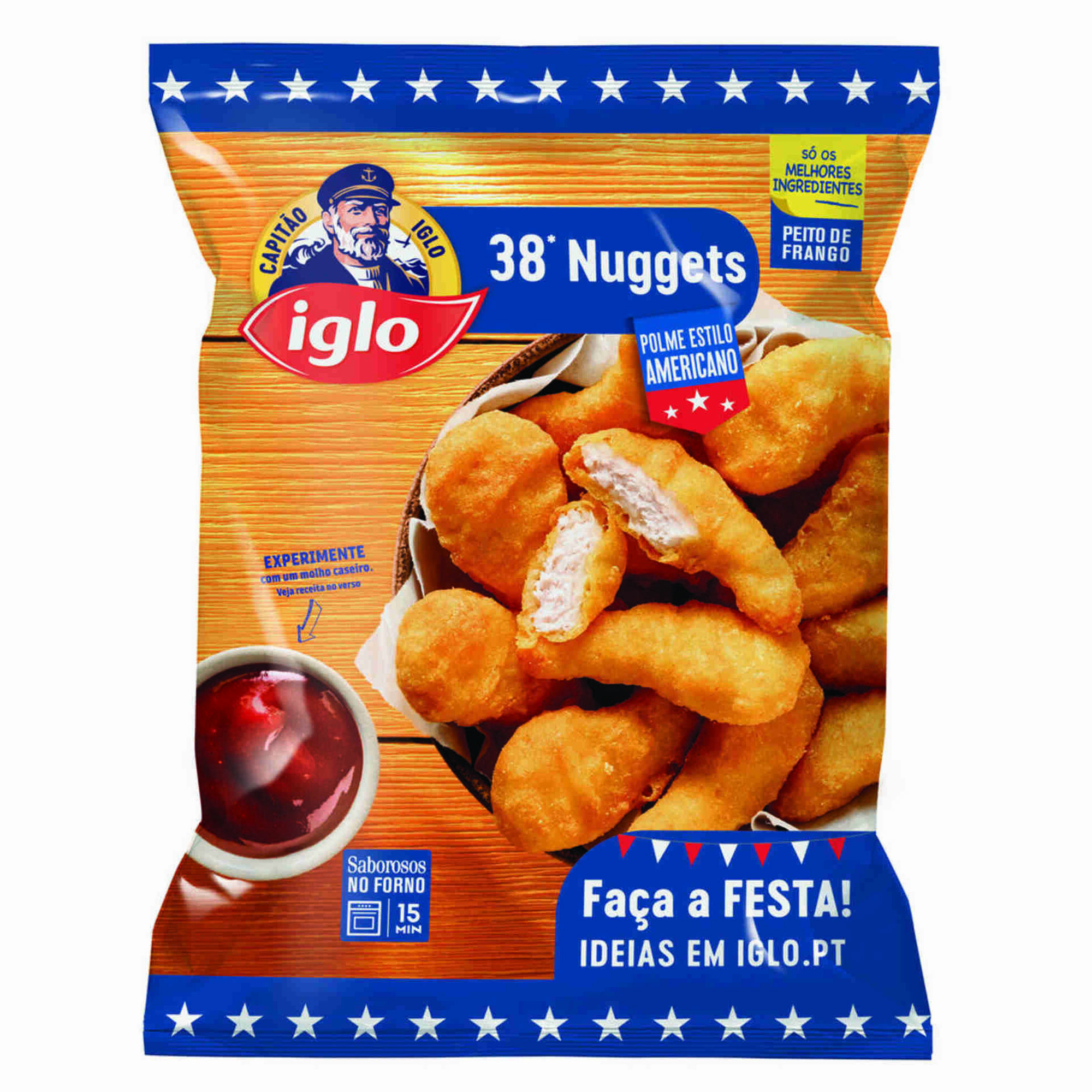 Nuggets de Frango Polme Americano