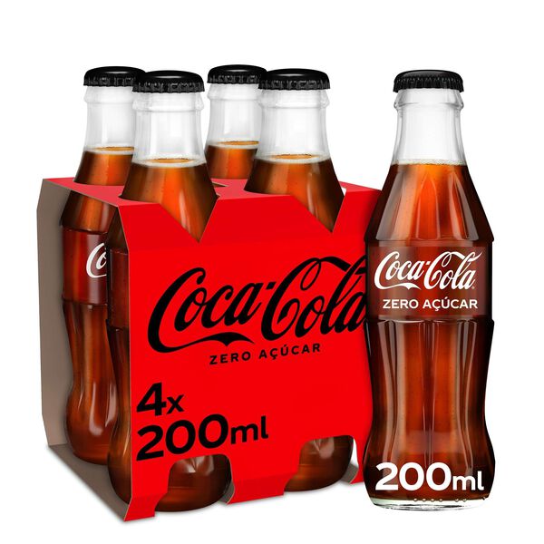 Refrigerante com Gás Cola Zero Coca-Cola