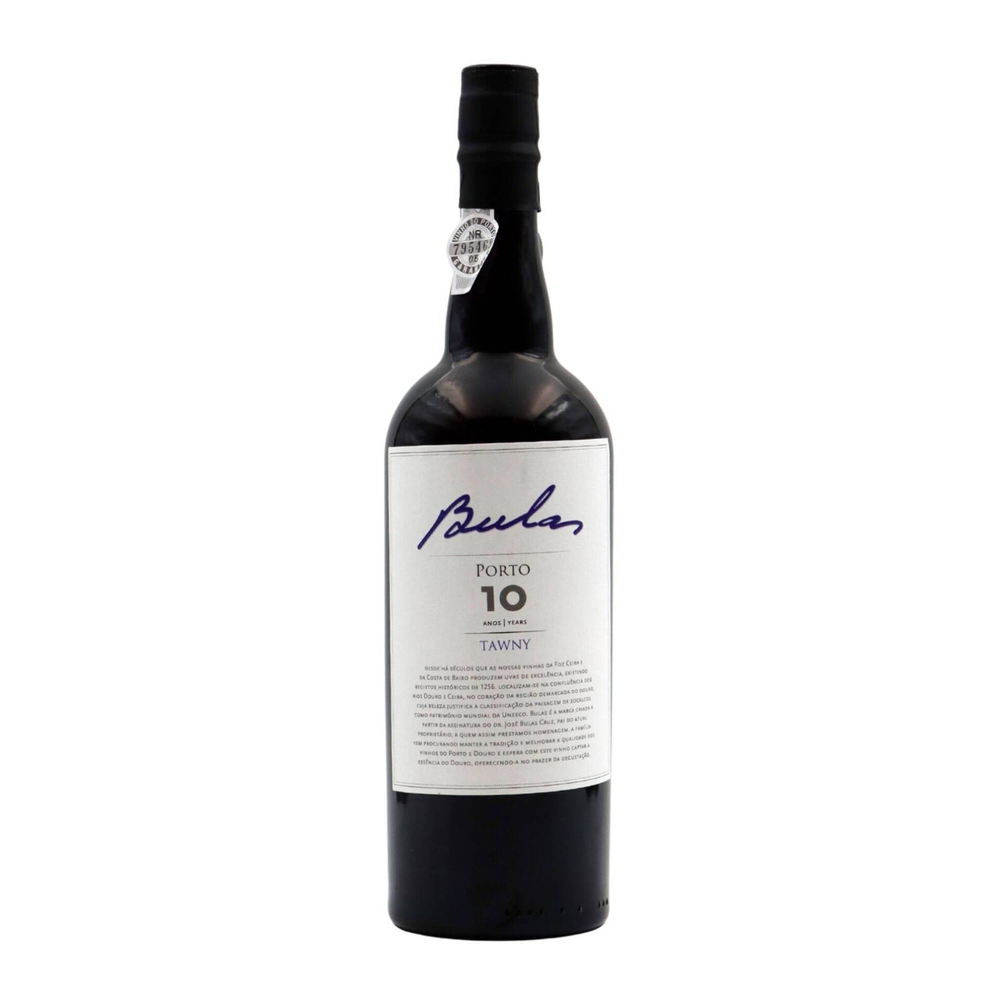 Bulas 10 anos Vinho do Porto Tawny