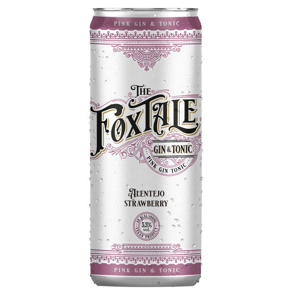 The Foxtale Cocktail Gin & Tonic Strawberry