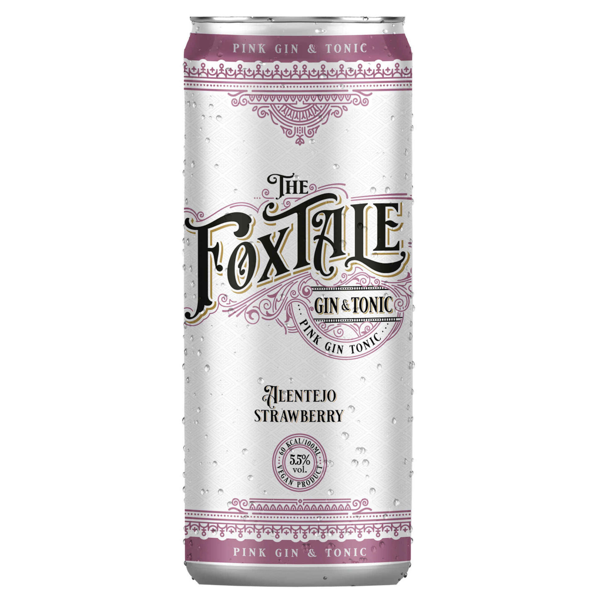 Cocktail The Foxtale Gin & Tonic Strawberry