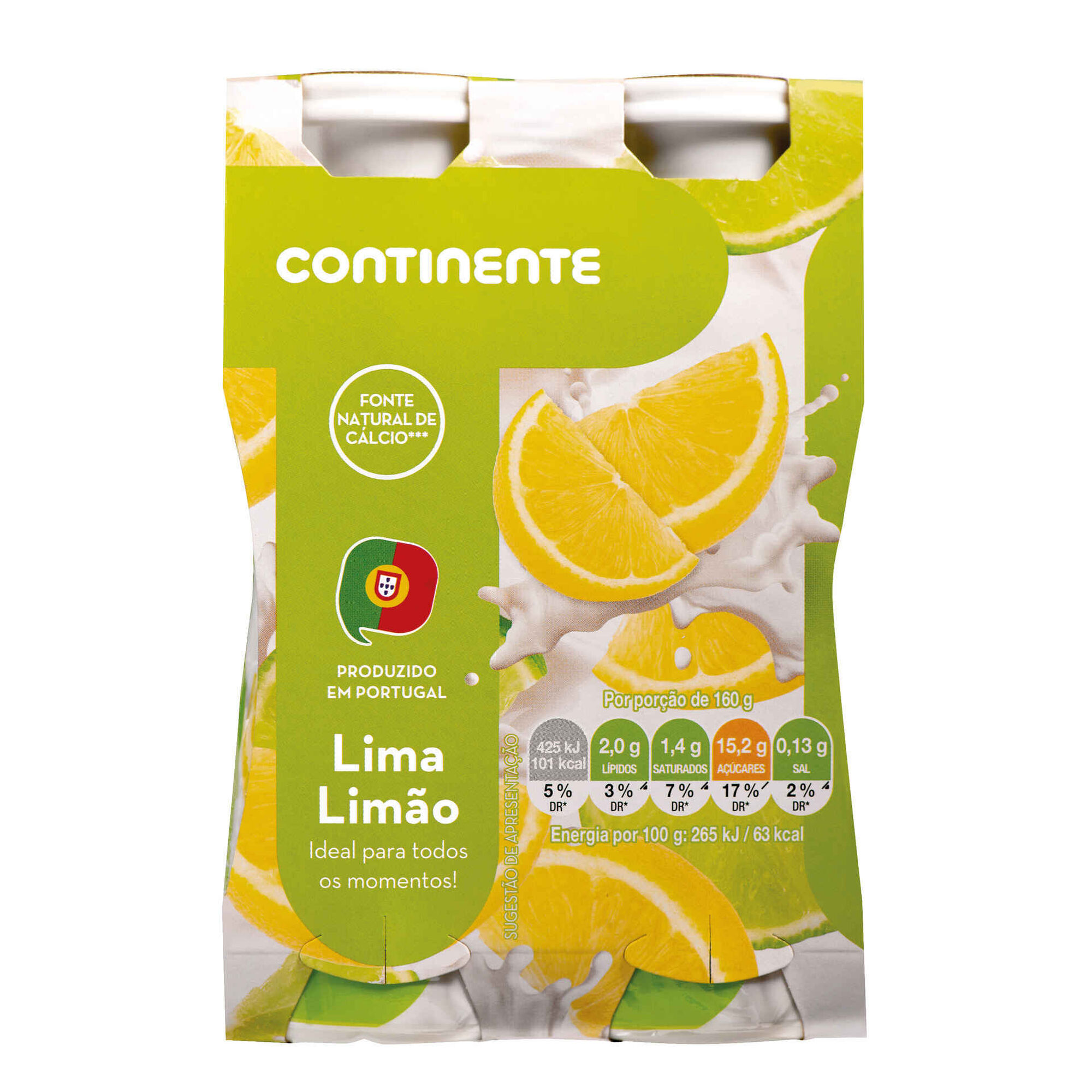 Iogurte Líquido Lima Limão