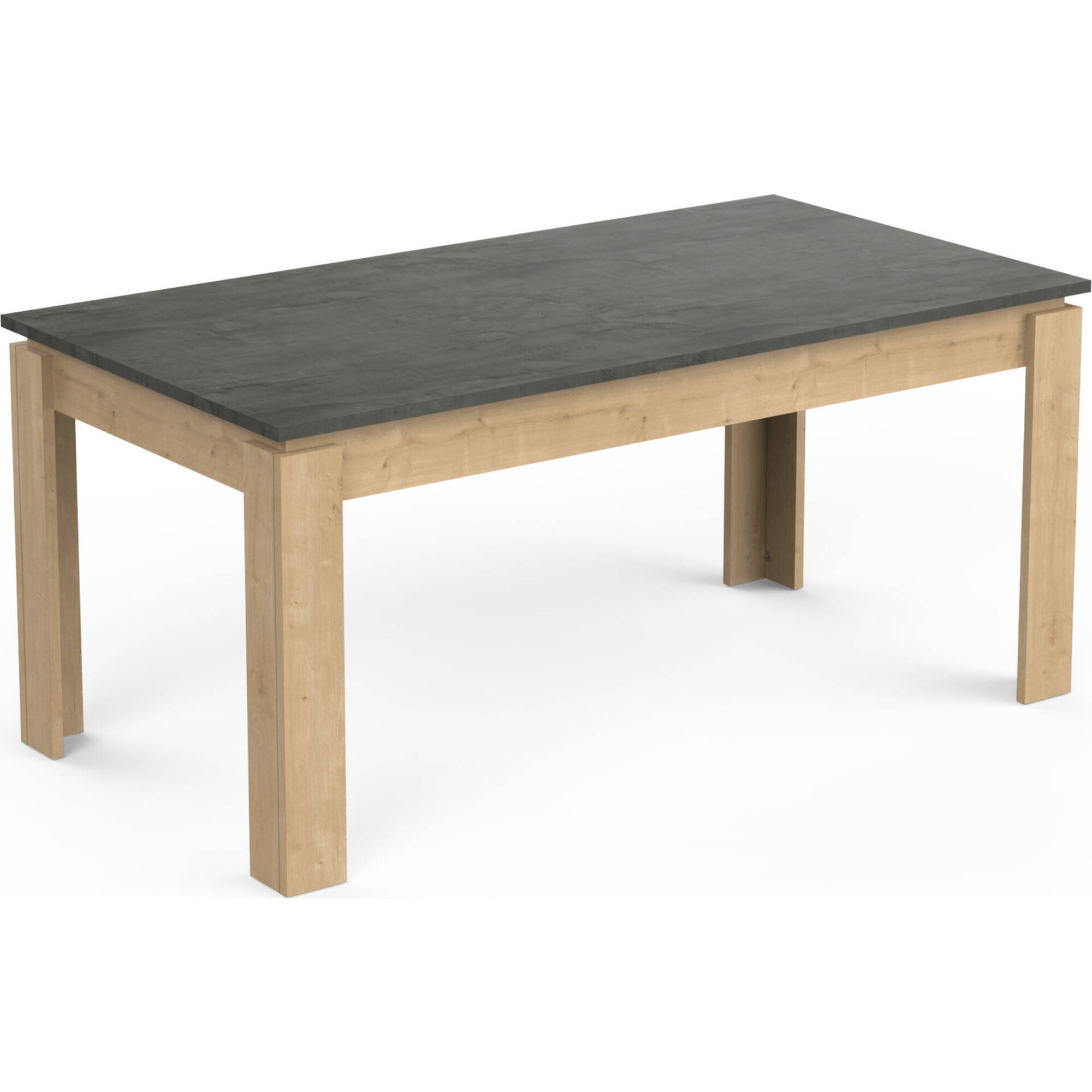 Mesa de Jantar 170x90x77cm Carvalho Austin