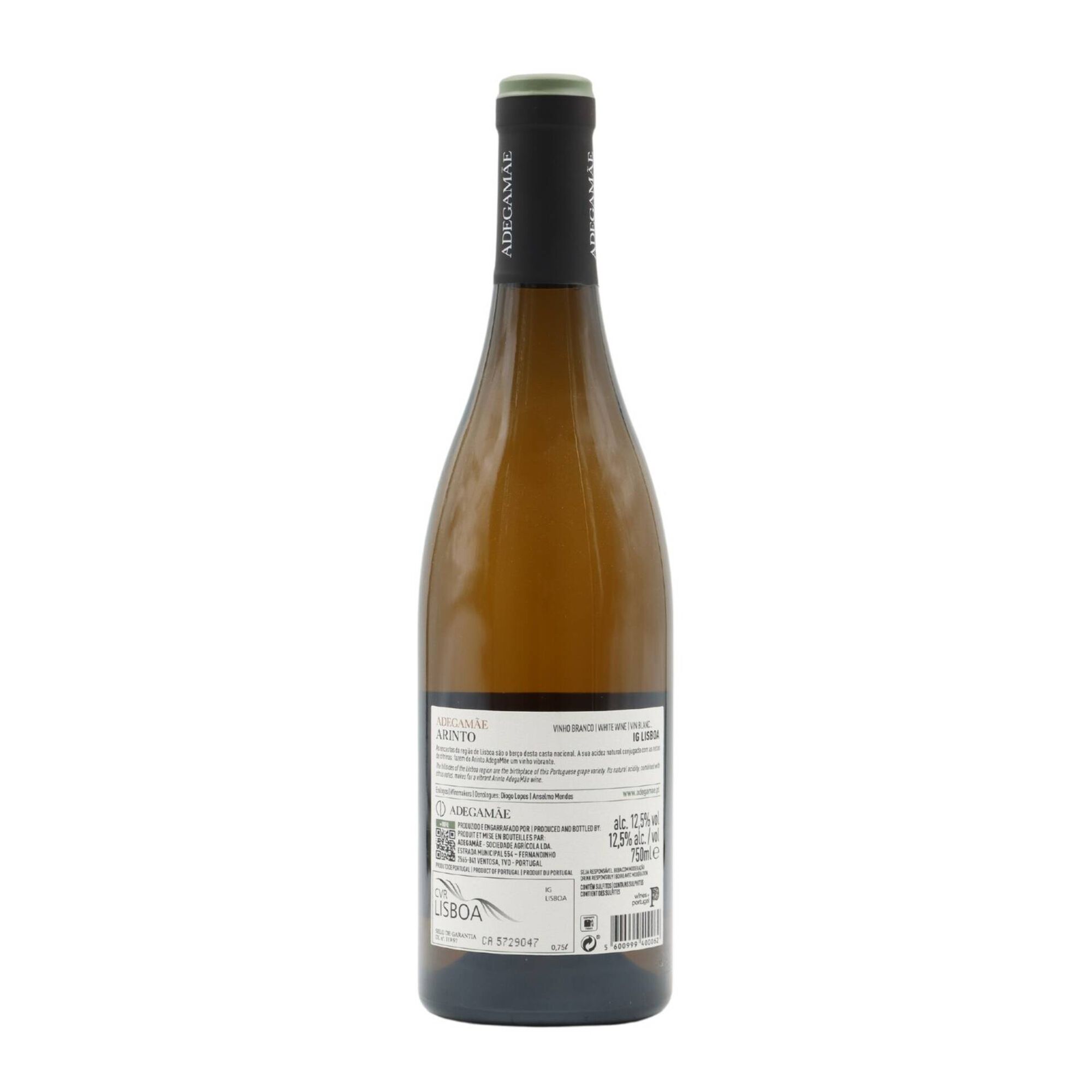 Adega M&atilde;e Arinto Lisboa Vinho Branco