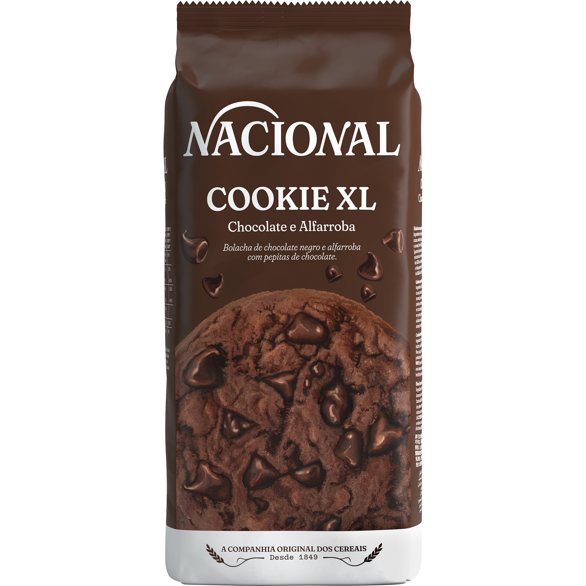 Bolachas Cookie XL Alfarroba e Chocolate Bolachas Cookie XL Alfarroba e Chocolate