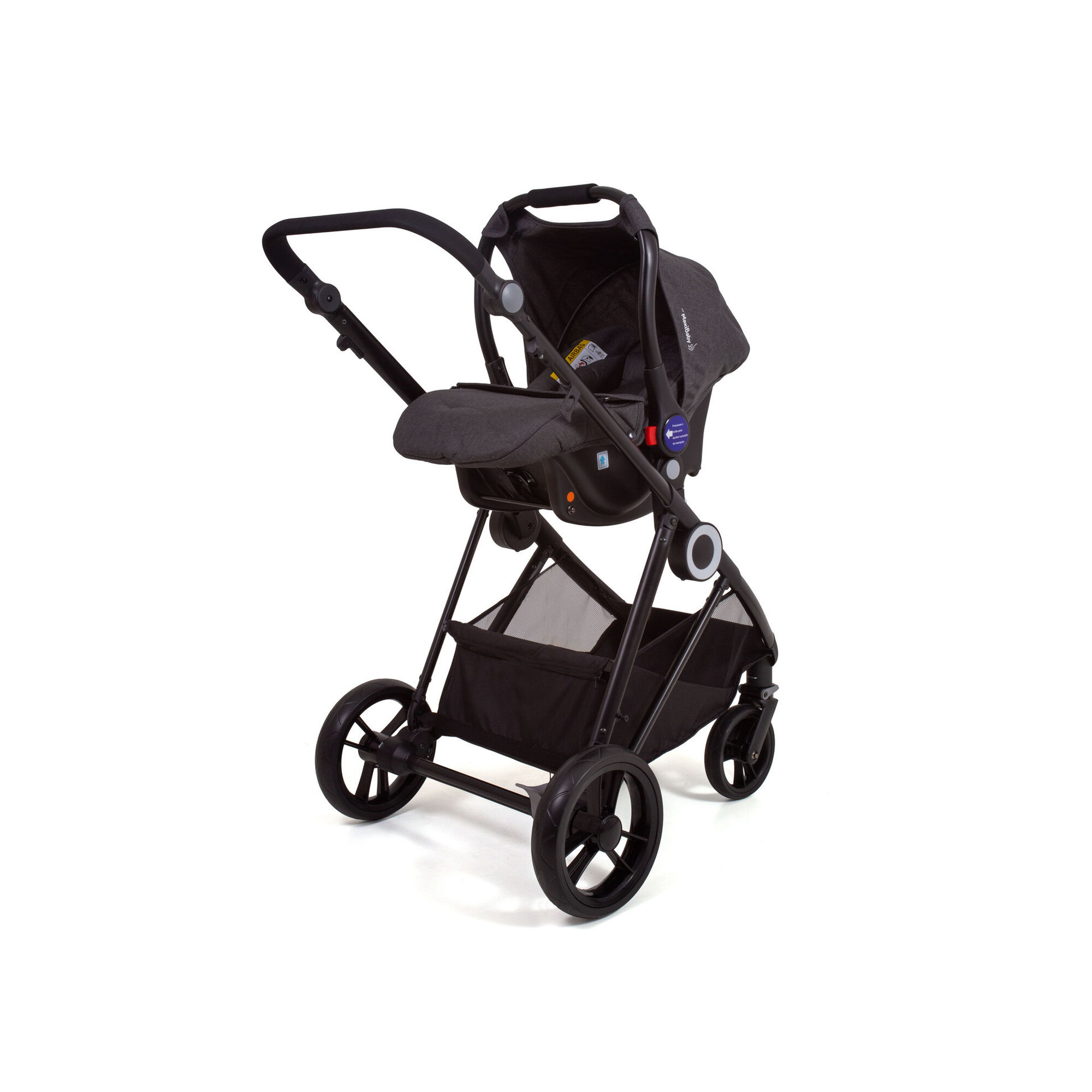 Conjunto de Rua Duo Preto Cromado Tango