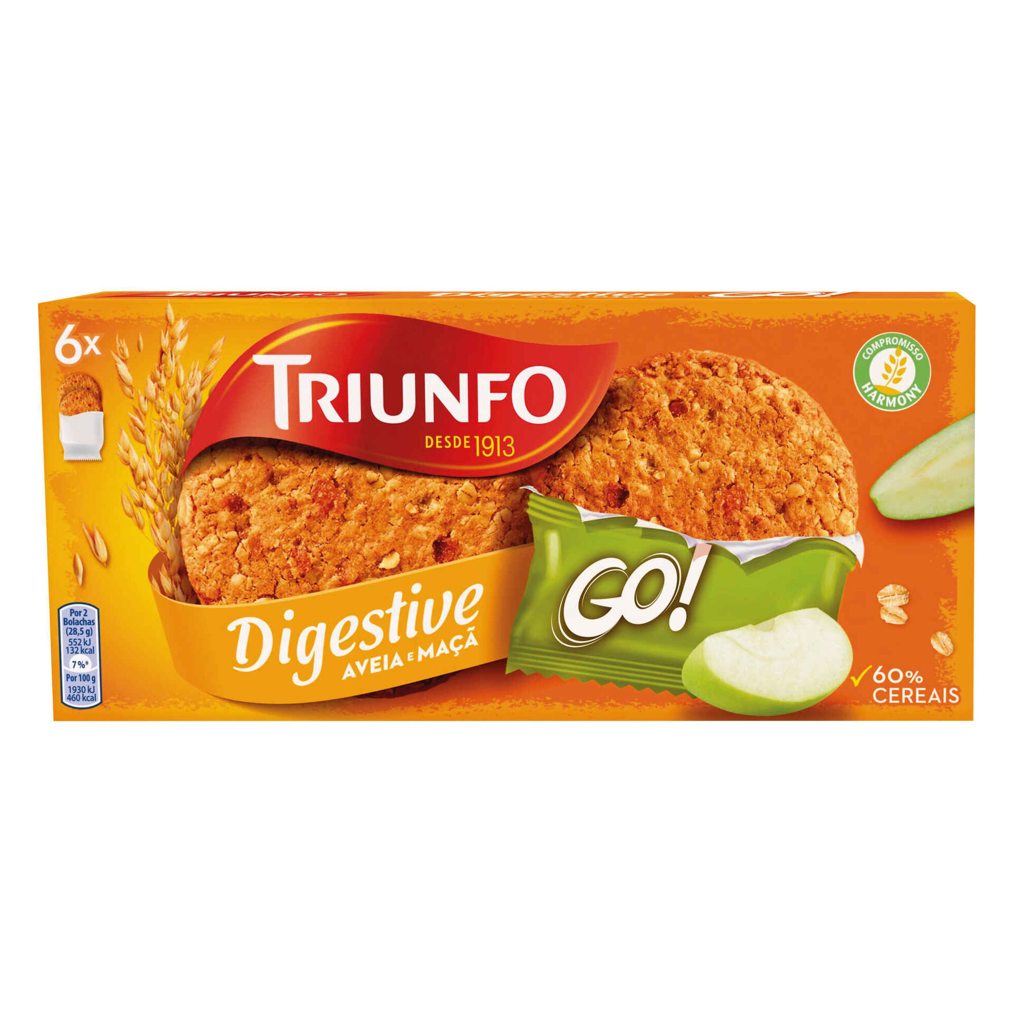 Bolachas Digestivas de Maçã