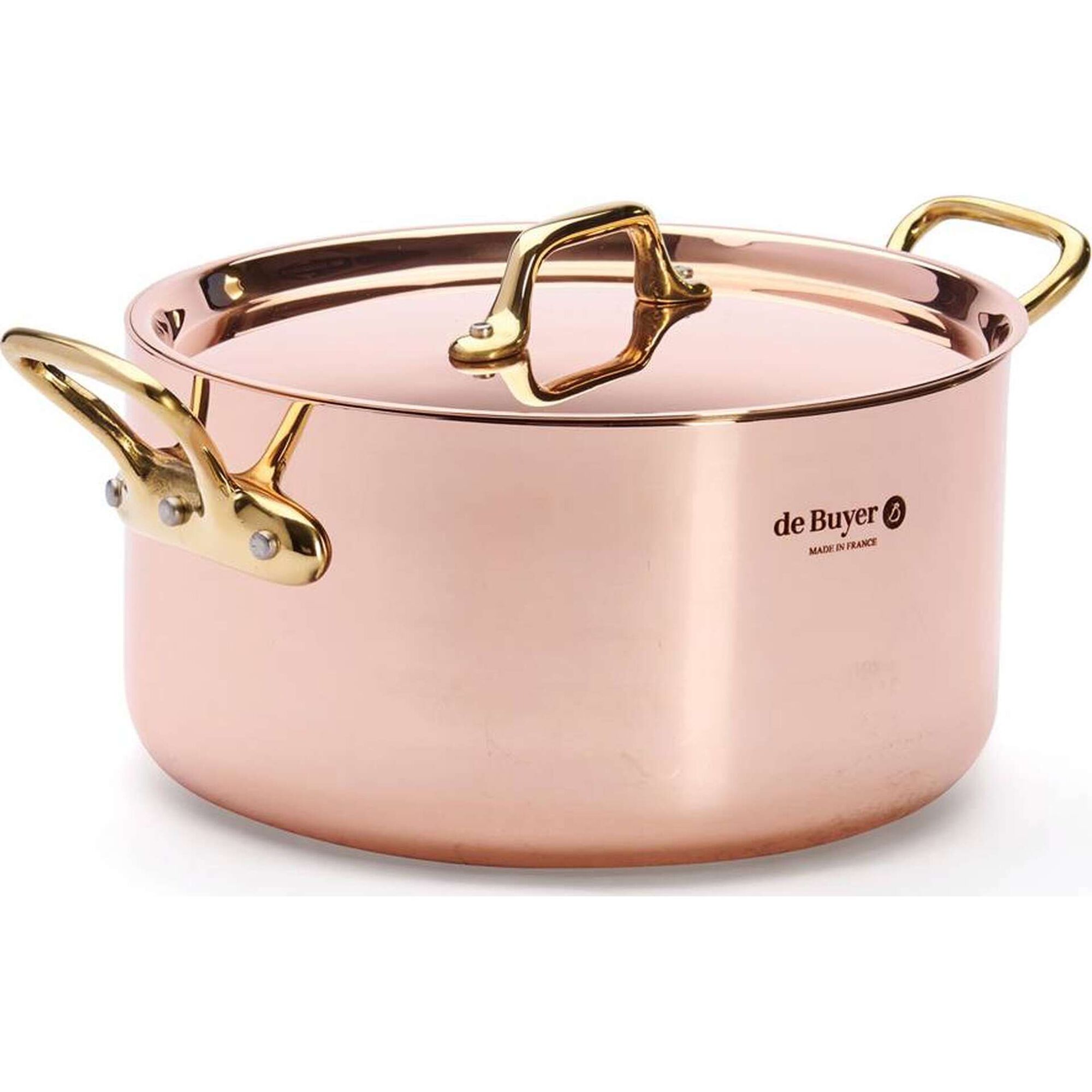 Panela Cobre e Inox 20 cm Inocuivre deBuyer