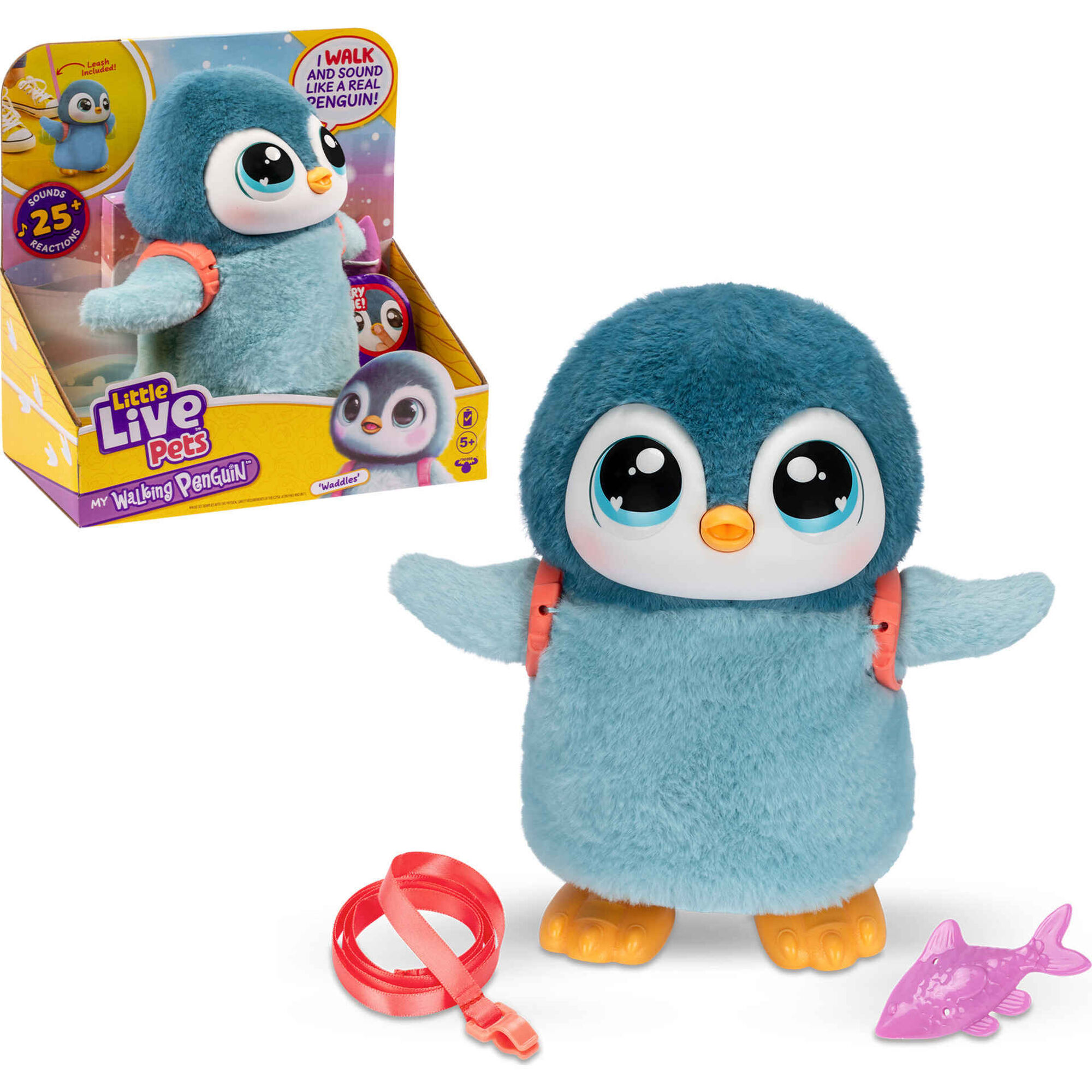 Peluche Mascote Interativa My Walking Penguin