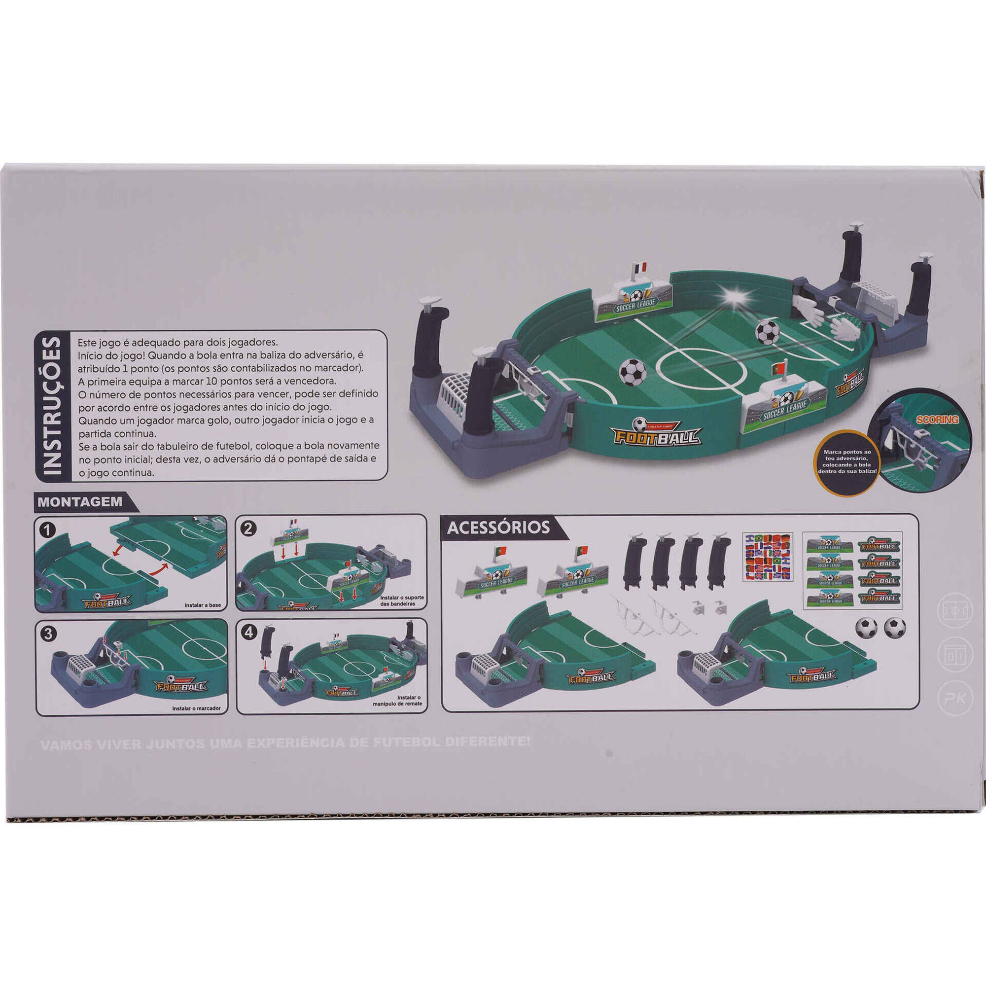 Jogo Futebol de Mesa Bazar&atilde;o