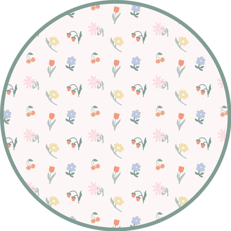 Individual 38cm Flores Kasa