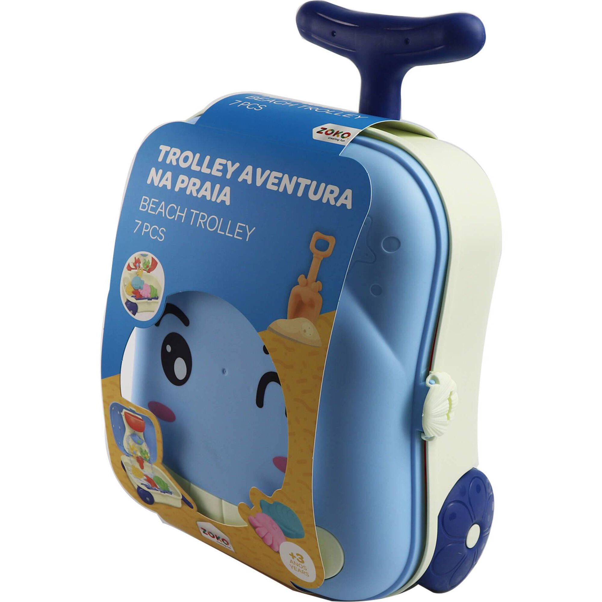 Zoko - Trolley de Praia 7 Pe&ccedil;as
