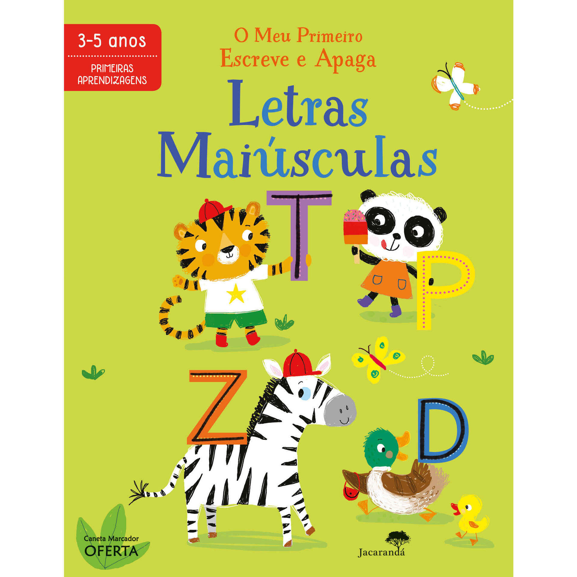 O Meu Primeiro Escreve e Apaga - Letras Maiúsculas O Meu Primeiro Escreve e Apaga - Letras Maiúsculas