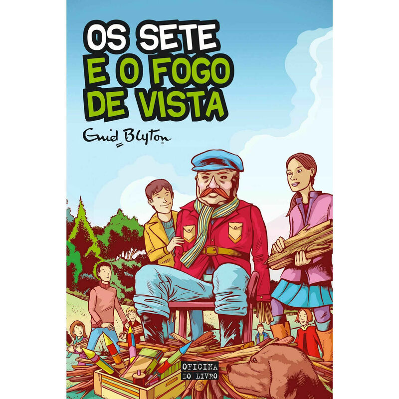 Os Sete Nº 11 - Os Sete e o Fogo de Vista de Enid Blyton