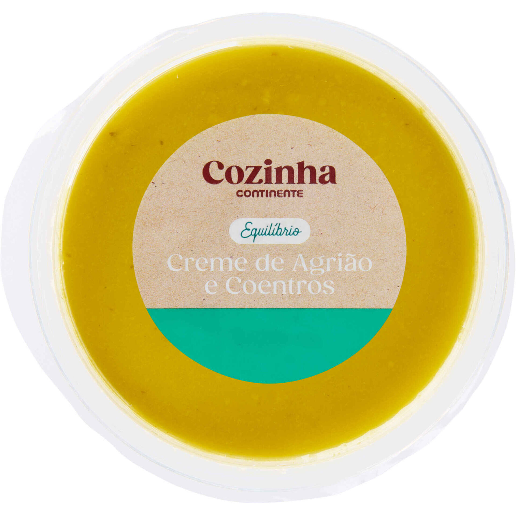 Sopa de Agri&atilde;o e Coentros Cozinha Continente Equil&iacute;brio