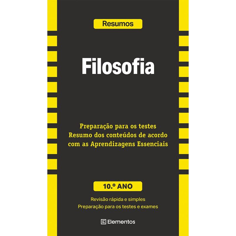Resumos - Filosofia - 10.º Ano de Elementos