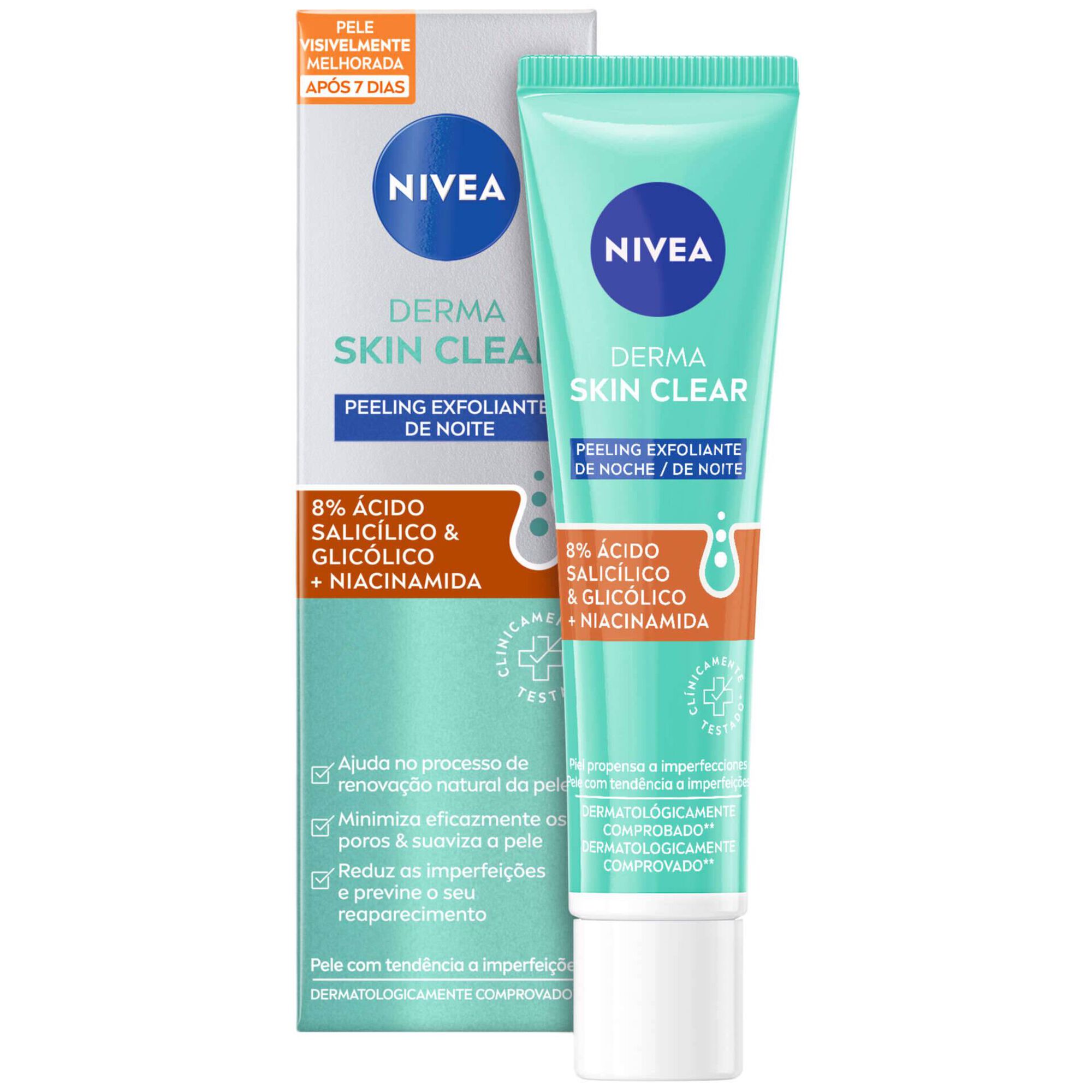 Exfoliante Noite Anti-Imperfei&ccedil;&otilde;es Derma Skin Nivea