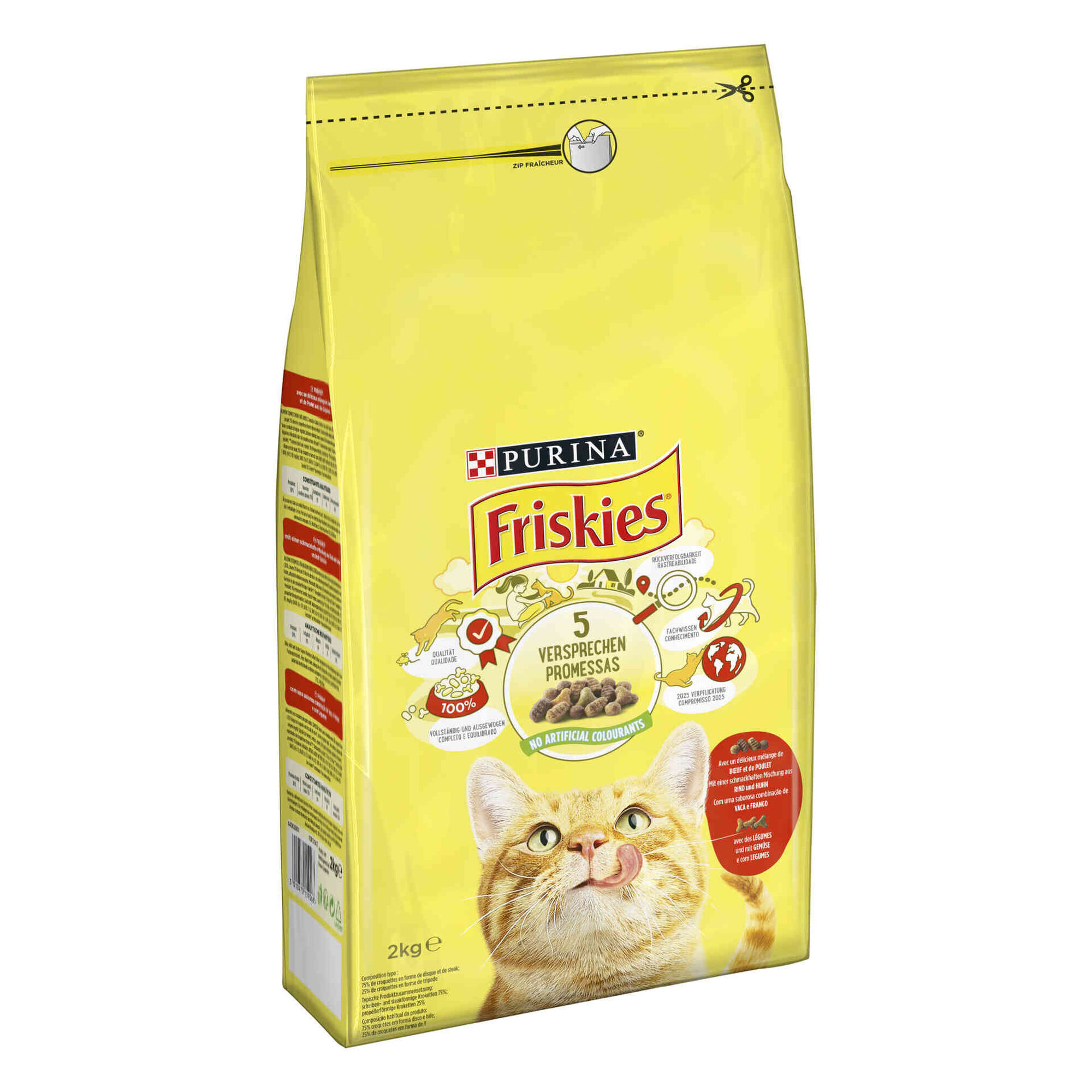 Ração para Gato Adulto Vaca, Frango e Legumes Ração para Gato Adulto Vaca, Frango e Legumes