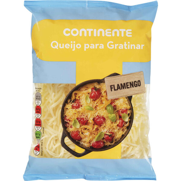 Queijo Flamengo Ralado para Gratinar Continente