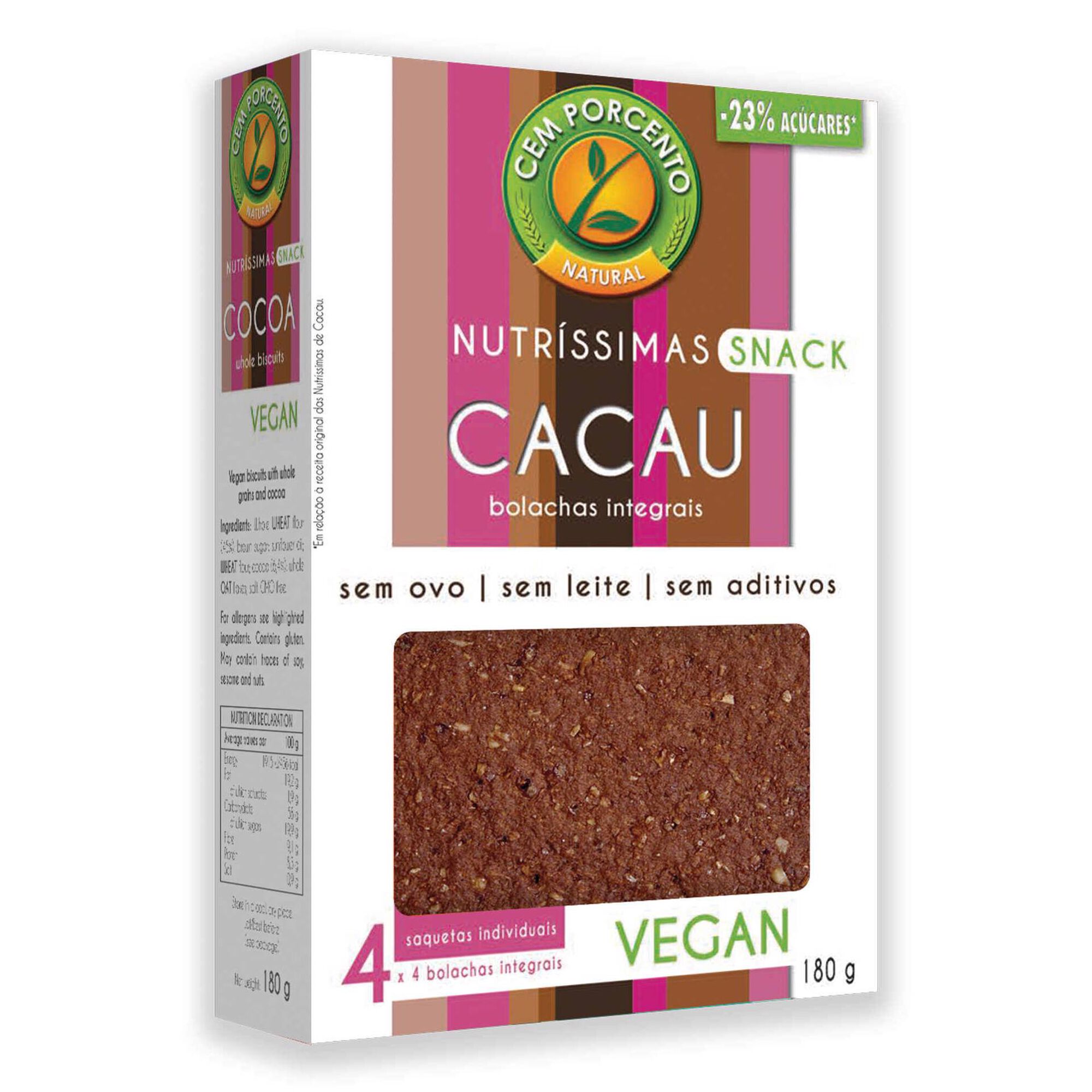 Bolachas Nutríssimas de Cacau Bolachas Nutríssimas de Cacau