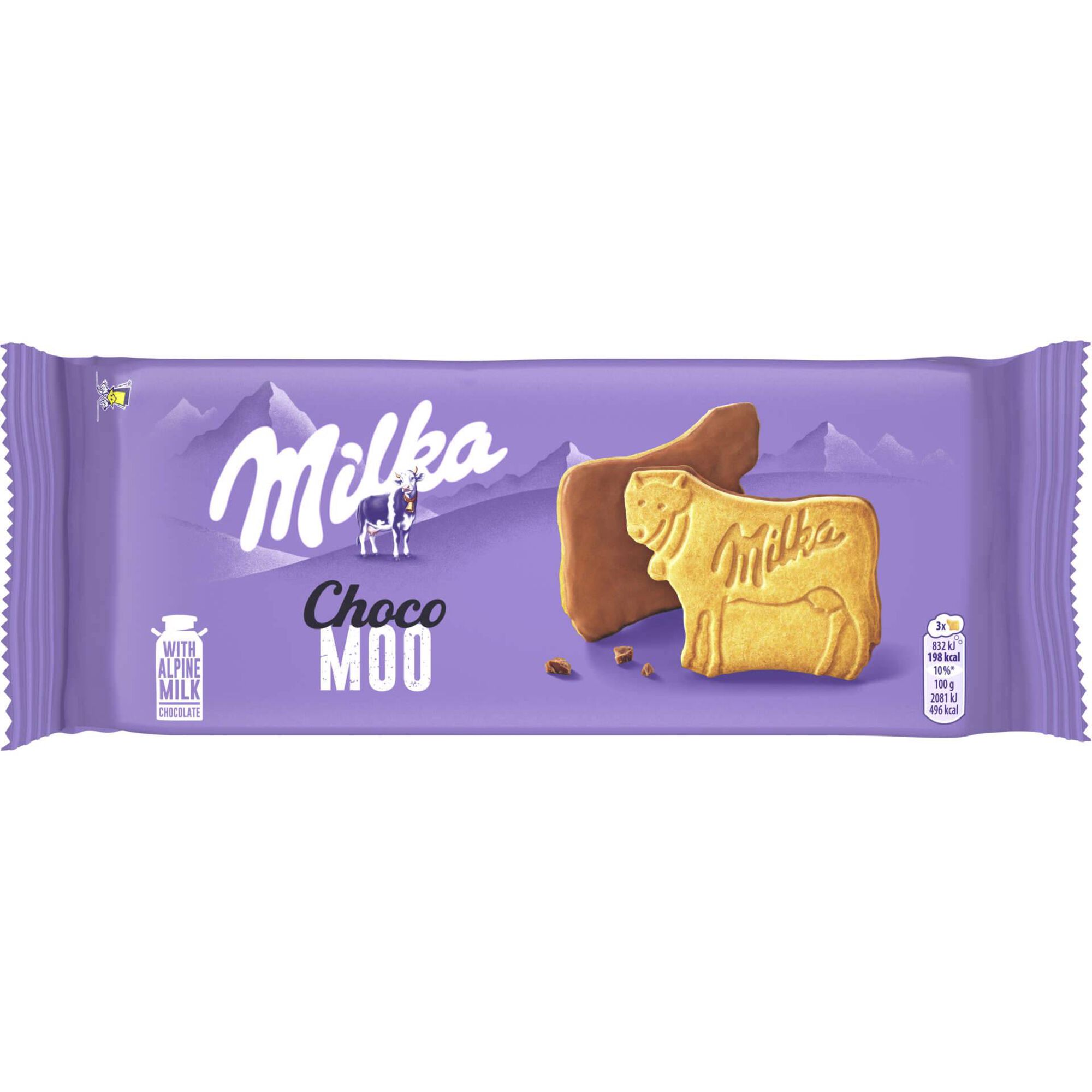 Bolachas Moo Chocolate de Leite
