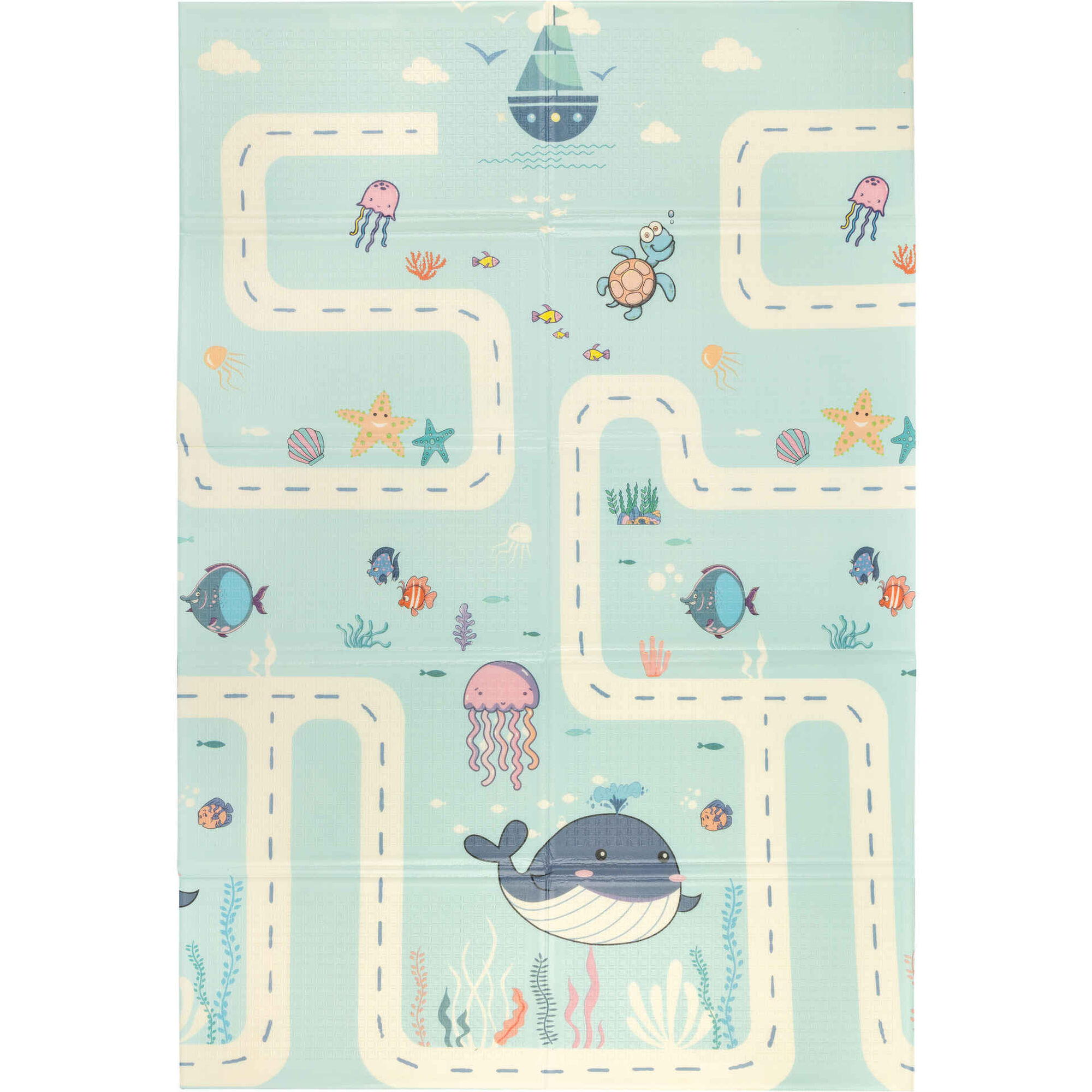 Tapete de Atividades Revers&iacute;vel 180x120cm Happy Bear