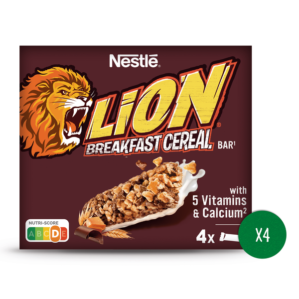Barras de Cereais Lion