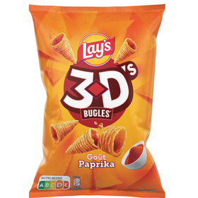 Snacks Milho 3D's Cones Paprika Lay's
