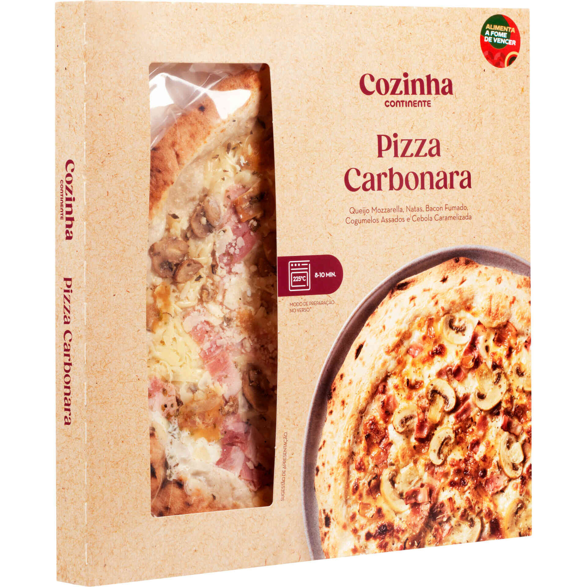 Pizza Fresca Carbonara Cozinha Continente