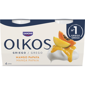 Iogurte Grego Manga e Papaia Oikos Danone