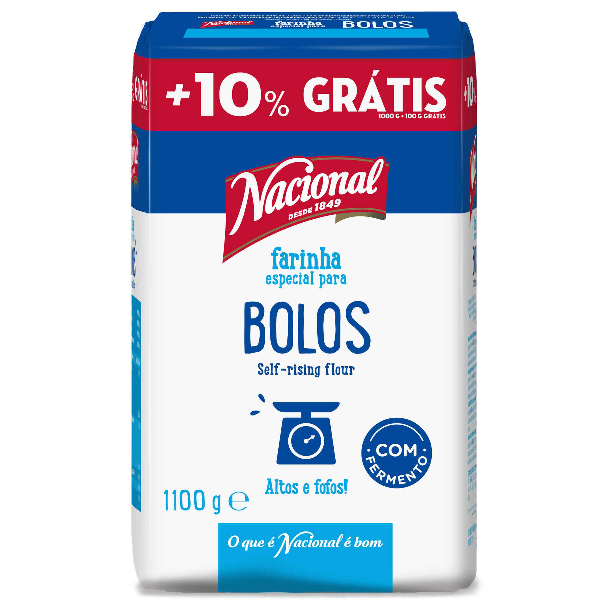 Farinha de Trigo para Bolos com Fermento