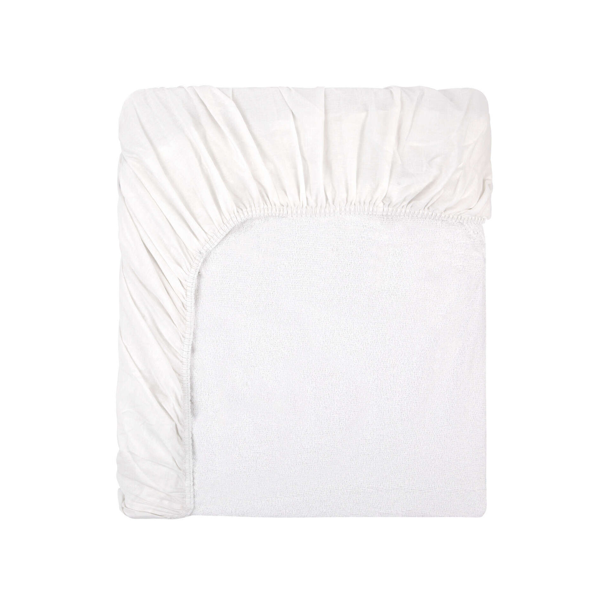 Protetor de Colchão Ajustável e Impermeável 60x120cm Branco