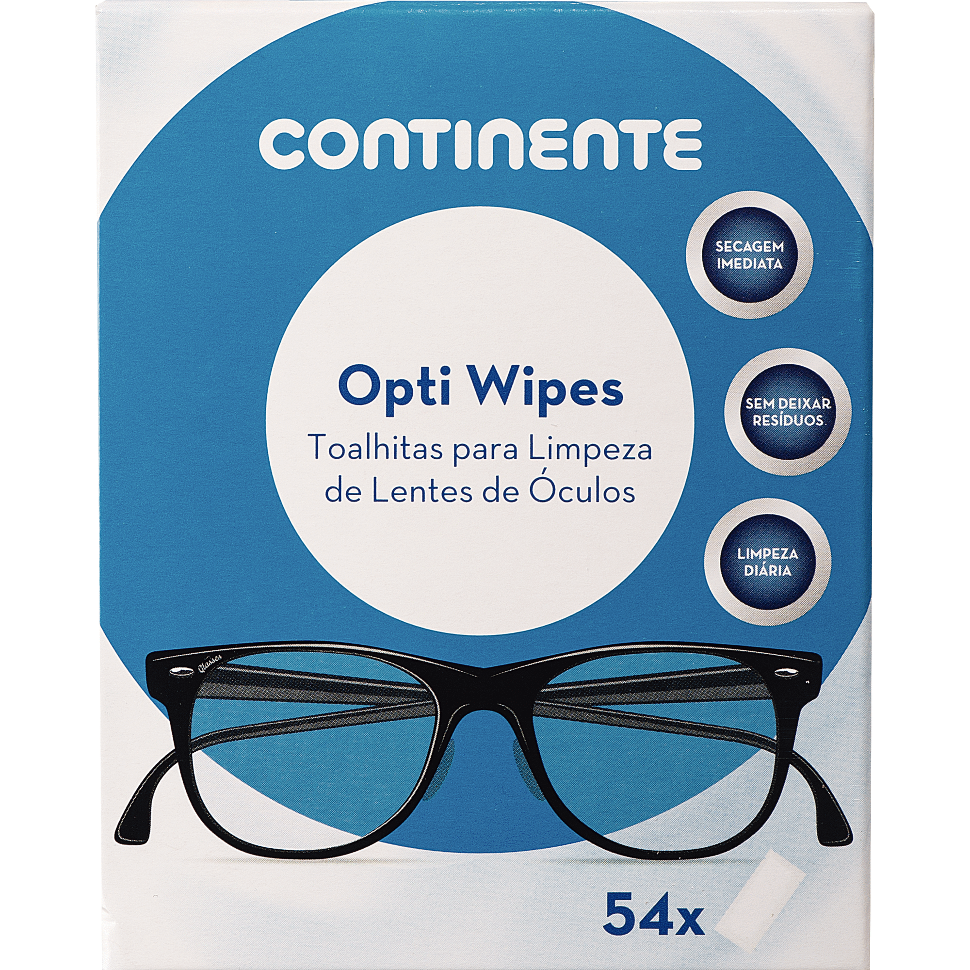Toalhitas Limpeza de Lentes Opti Wipes