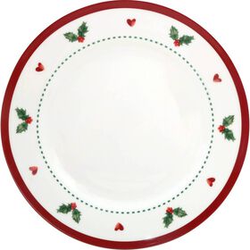 Servi&ccedil;o Mesa Vermelho, Branco e Azevinho 6 pessoas Kasa