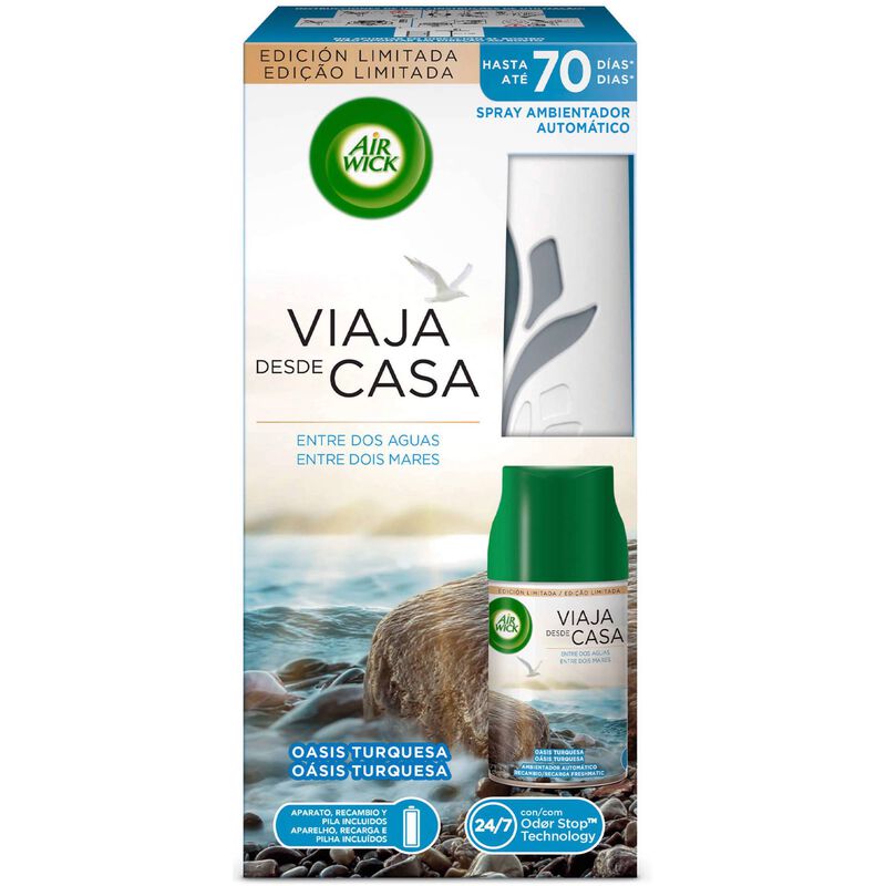 Ambientador Difusor Oásis Turquesa Air Wick