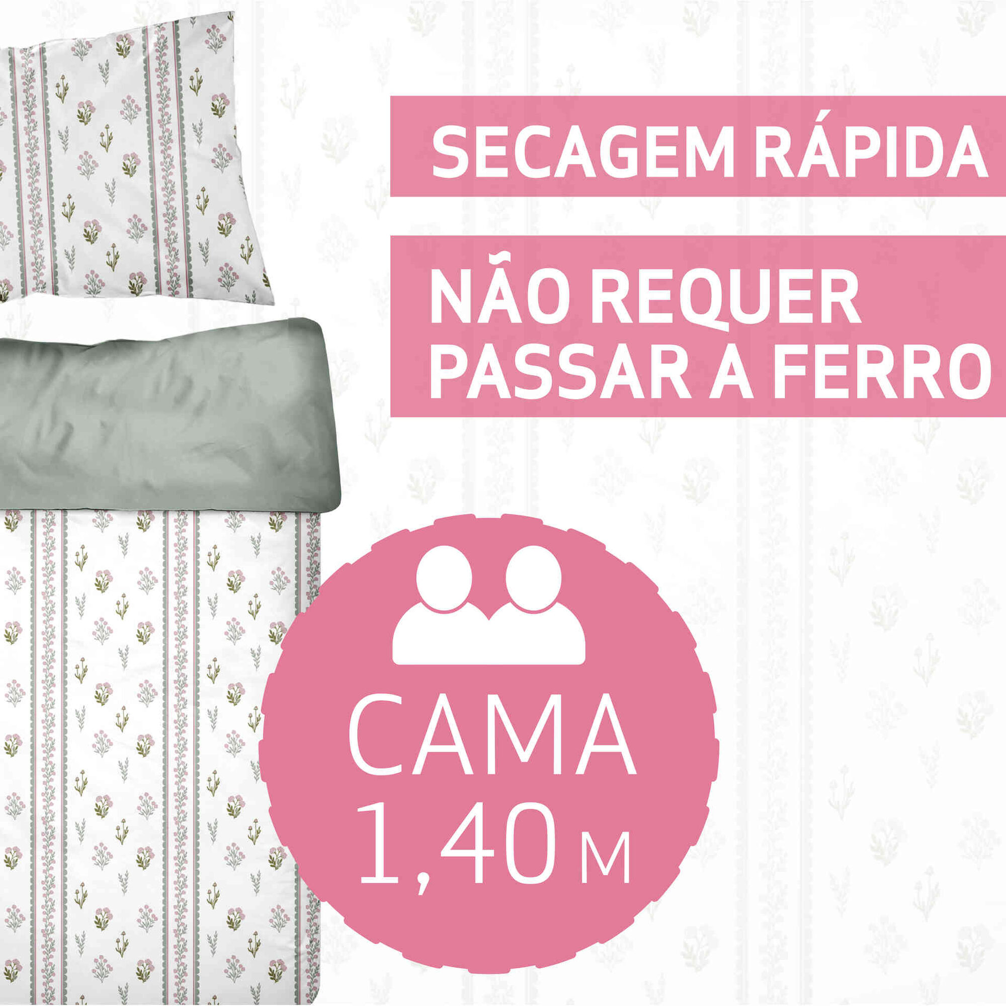 Conjunto Capa Edredão Microfibra Conjunto Capa Edredão Microfibra