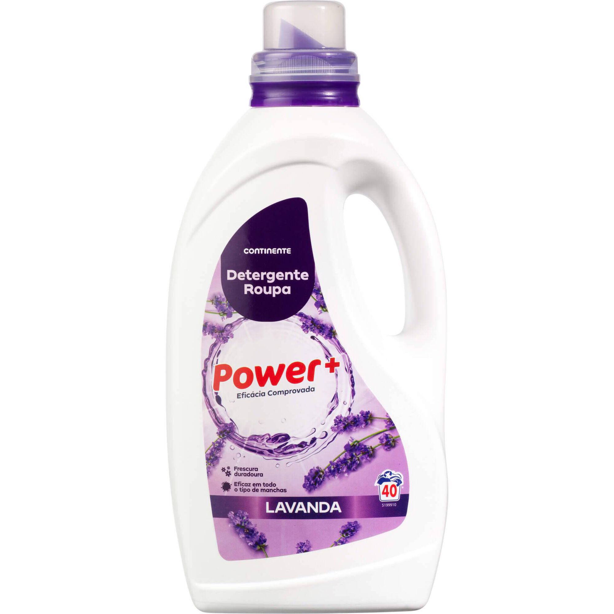 Detergente M&aacute;quina Roupa L&iacute;quido Power+ Lavanda Continente
