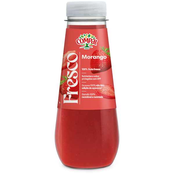 Sumo Morango Compal Fresco