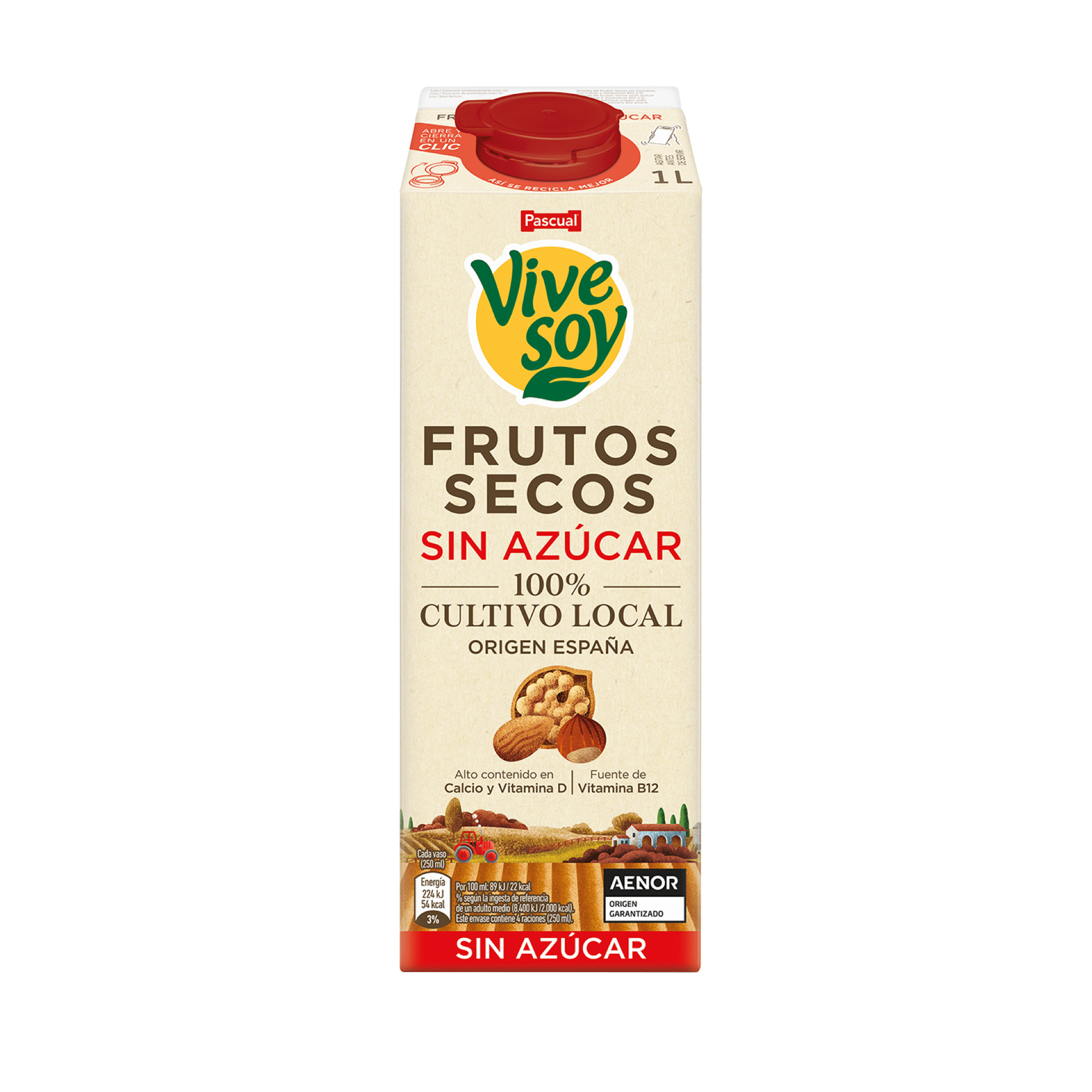 Bebida Vegetal Frutos Secos sem Açúcar